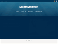 Tablet Screenshot of palmetto-llc.com